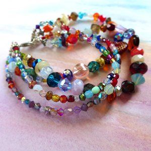 ⚜️Multi strand Bracelet Celebrate Color
